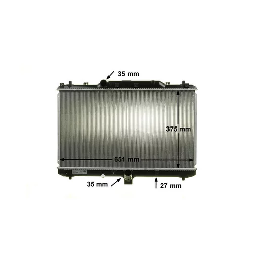 Chladič motora CR 1872 000S /MAHLE/ - obr. 15