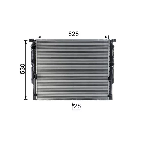 Chladič motora CR 2196 000P /MAHLE/ - obr. 16