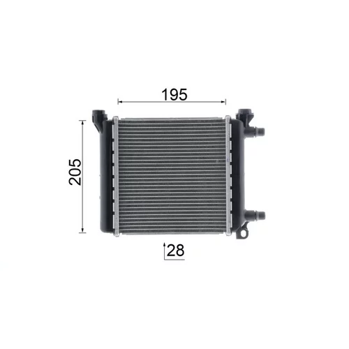Chladič motora CR 2642 000P /MAHLE/ - obr. 10