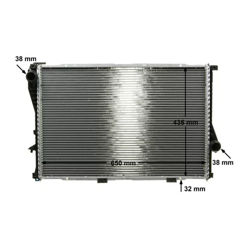 Chladič motora CR 295 000P /MAHLE/ - obr. 10