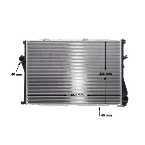 Chladič motora CR 295 000S /MAHLE/ - obr. 12