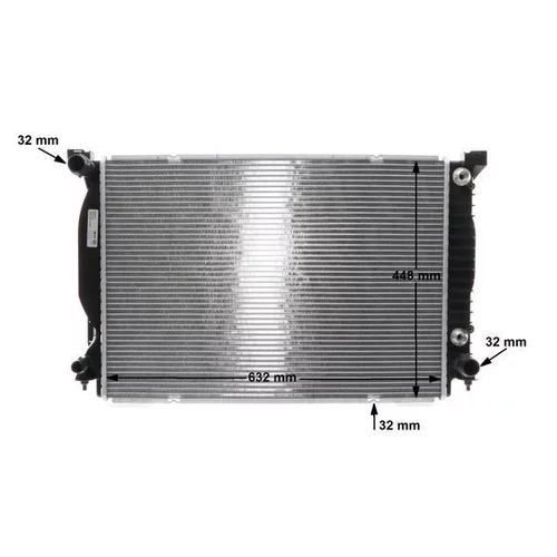Chladič motora CR 424 000S /MAHLE/ - obr. 21