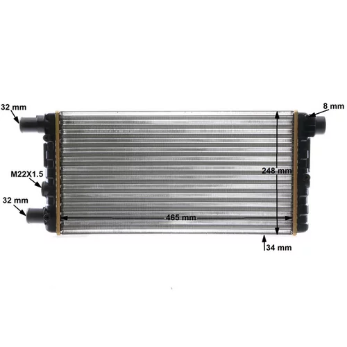 Chladič motora CR 529 000S /MAHLE/ - obr. 10