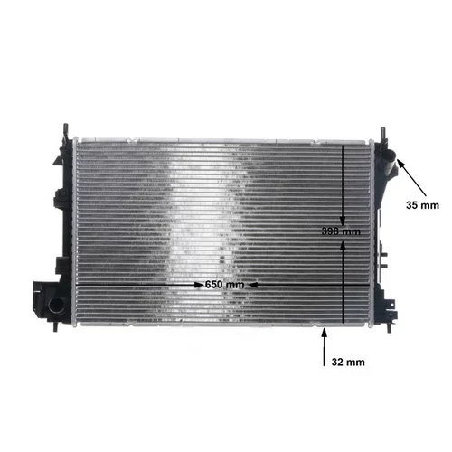 Chladič motora CR 763 000S /MAHLE/ - obr. 14