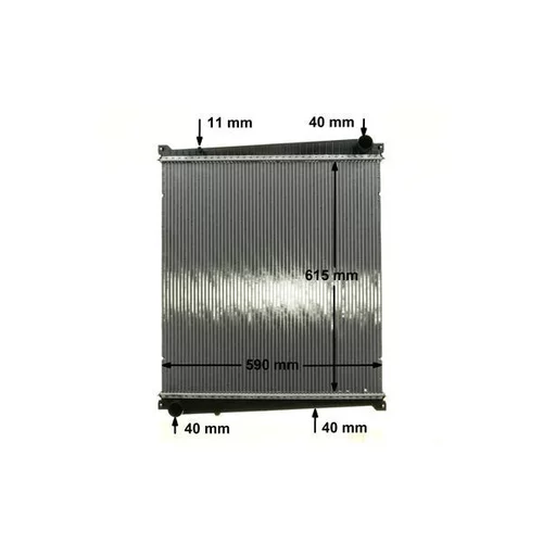 Chladič motora CR 818 000P /MAHLE/ - obr. 16