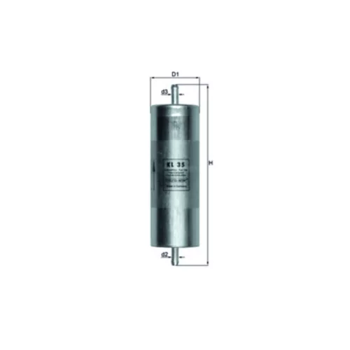 Palivový filter KL 35 /MAHLE/ - obr. 2