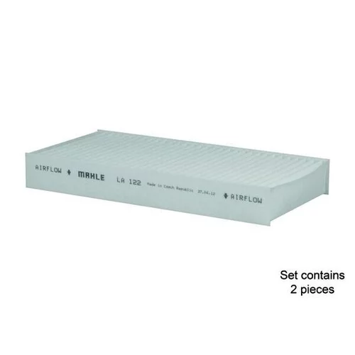 Filter vnútorného priestoru LA 122/S /MAHLE/ - obr. 2