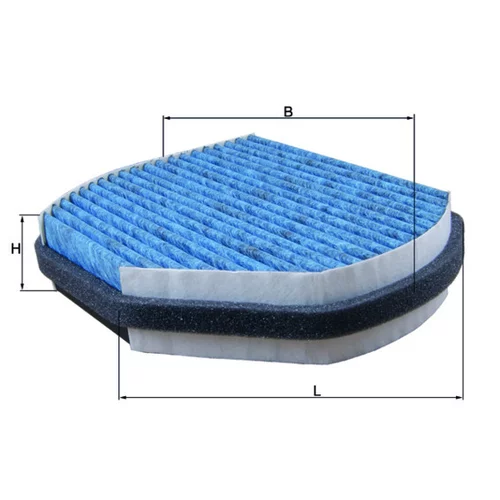Filter vnútorného priestoru LAO 37 /MAHLE/ - obr. 3
