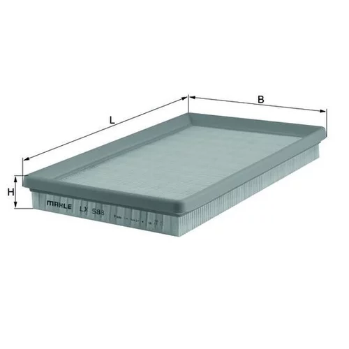 Vzduchový filter MAHLE LX 588