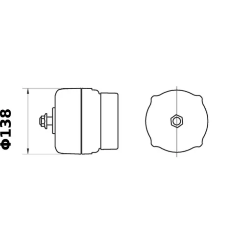 Alternátor MG 114 /MAHLE/ - obr. 1