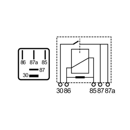Relé pracovného prúdu MR 4 /MAHLE/ - obr. 1