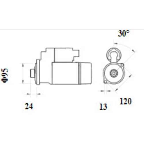 Štartér MS 1162 /MAHLE/ - obr. 1