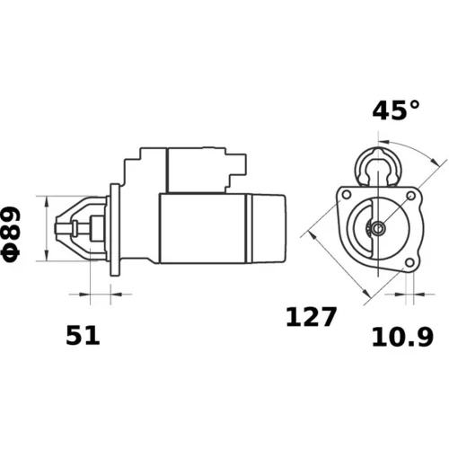 Štartér MS 269 /MAHLE/ - obr. 4