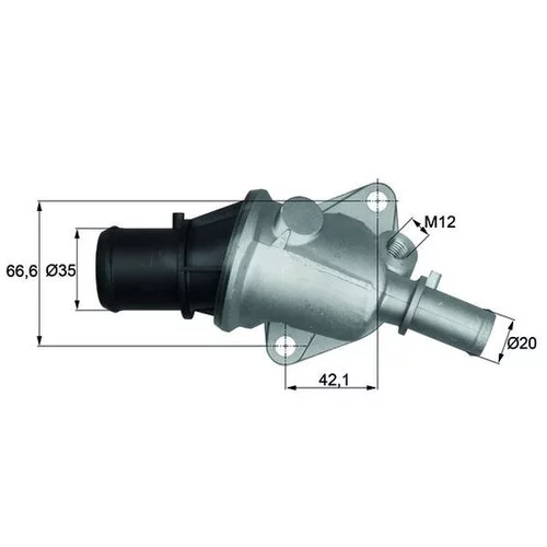 Termostat chladenia TI 105 88 /MAHLE/ - obr. 2