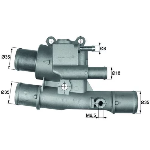 Termostat chladenia TI 123 88 /MAHLE/ - obr. 2