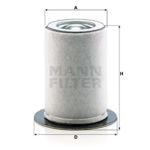 Filter, stlačený vzduch MANN-FILTER 49 001 55 271