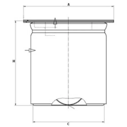 Filter, stlačený vzduch MANN-FILTER LE 27 006