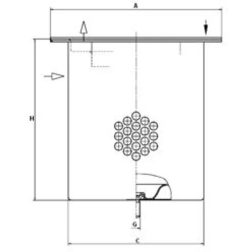 Filter, stlačený vzduch MANN-FILTER 49 408 54 121