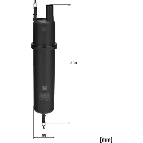 Palivový filter WK 7015 /Mann-Filter/ - obr. 1
