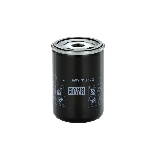 Olejový filter MANN-FILTER WD 731/2