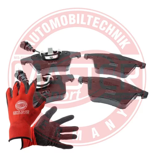 Sada brzdových platničiek kotúčovej brzdy MASTER-SPORT GERMANY 13046071912N-SET-MSP