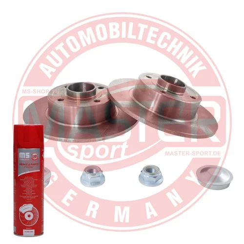 Brzdový kotúč MASTER-SPORT GERMANY 2401080114B-SET-MSP