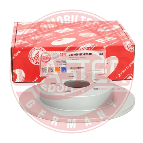 Brzdový kotúč 24010901601-PCS-MS (MASTER-SPORT GERMANY) - obr. 3