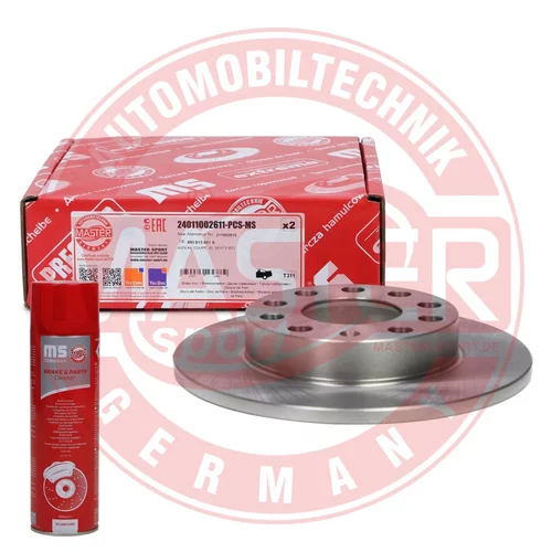 Brzdový kotúč 24011002611-PCS-MSP (MASTER-SPORT GERMANY) - obr. 1