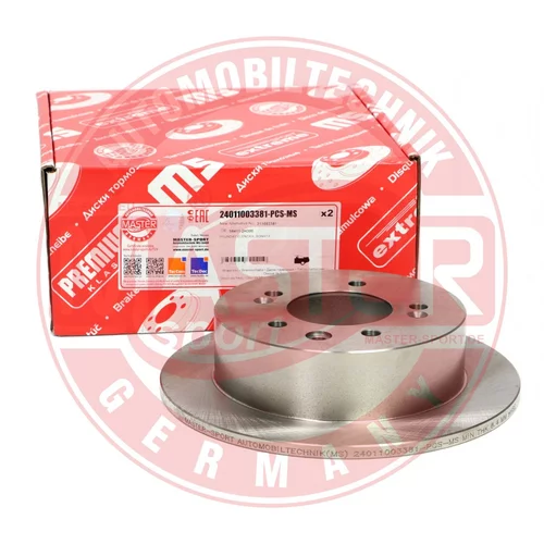 Brzdový kotúč 24011003381-PCS-MS (MASTER-SPORT GERMANY) - obr. 3