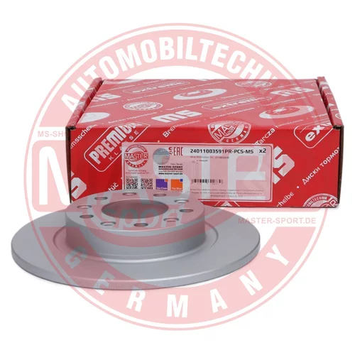 Brzdový kotúč 24011003591PR-PCS-MS (MASTER-SPORT GERMANY) - obr. 3
