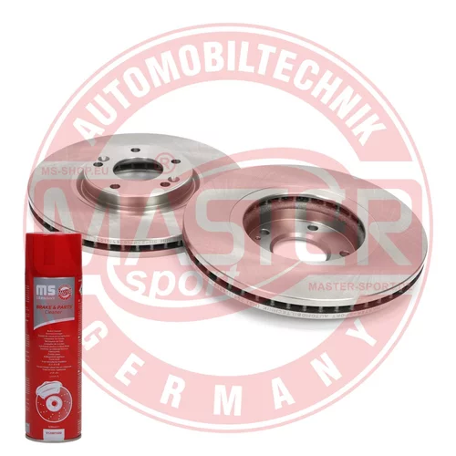 Brzdový kotúč MASTER-SPORT GERMANY 24011043091-SET-MSP