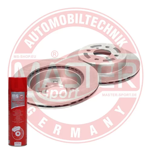 Brzdový kotúč MASTER-SPORT GERMANY 24011701081-SET-MSP