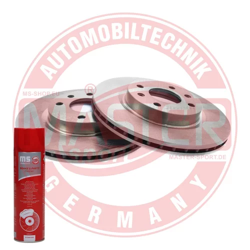 Brzdový kotúč MASTER-SPORT GERMANY 24012101061-SET-MSP