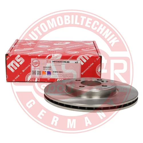 Brzdový kotúč 24012202471-PCS-MS (MASTER-SPORT GERMANY) - obr. 3