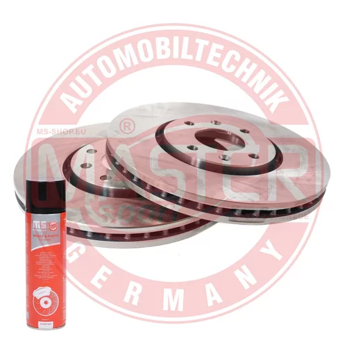 Brzdový kotúč MASTER-SPORT GERMANY 24012801281-SET-MSP