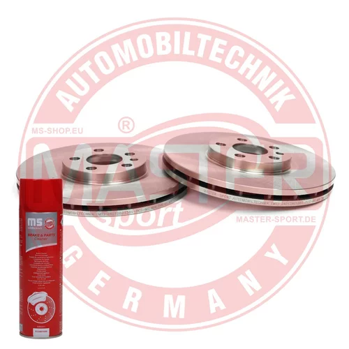 Brzdový kotúč MASTER-SPORT GERMANY 24012801361-SET-MSP