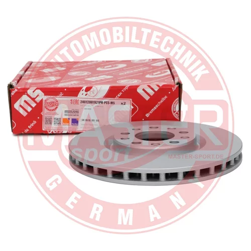 Brzdový kotúč 24012801921PR-PCS-MS (MASTER-SPORT GERMANY) - obr. 2