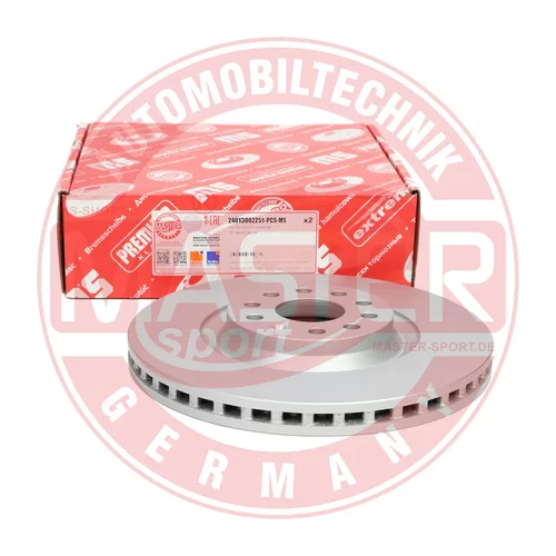 Brzdový kotúč 24013002251PR-PCS-MS (MASTER-SPORT GERMANY) - obr. 3