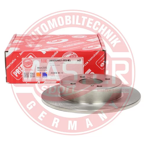 Brzdový kotúč 24112526621-PCS-MS (MASTER-SPORT GERMANY) - obr. 1