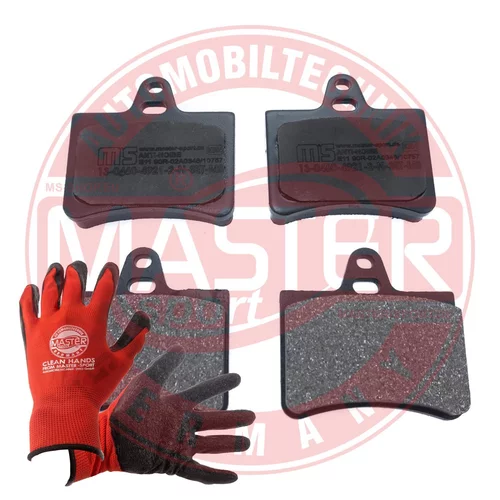Sada brzdových platničiek kotúčovej brzdy MASTER-SPORT GERMANY 13046049212N-SET-MSP