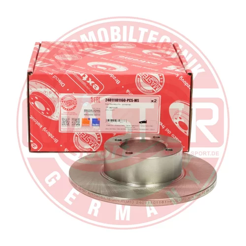 Brzdový kotúč 24011101160-PCS-MS (MASTER-SPORT GERMANY) - obr. 3