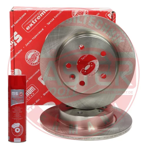 Brzdový kotúč MASTER-SPORT GERMANY 24011201881-SET-MSP