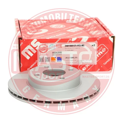 Brzdový kotúč 24011801171-PCS-MS (MASTER-SPORT GERMANY) - obr. 3