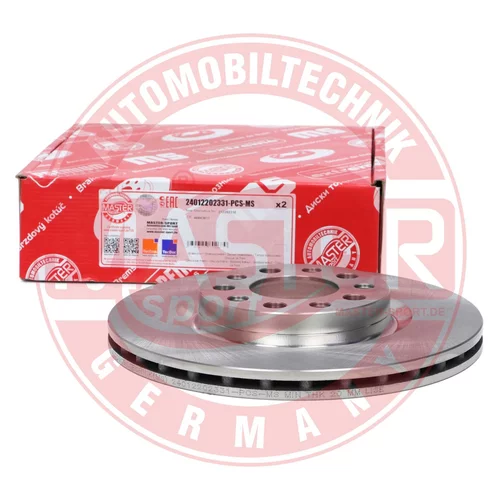 Brzdový kotúč 24012202331-PCS-MS (MASTER-SPORT GERMANY) - obr. 2