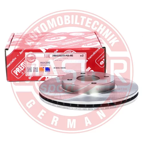 Brzdový kotúč 24012202771-PCS-MS (MASTER-SPORT GERMANY) - obr. 2