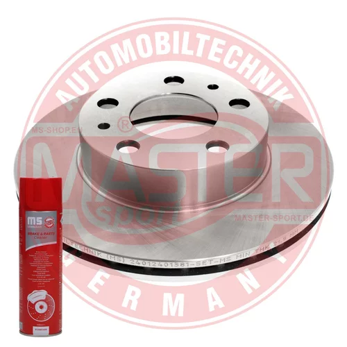Brzdový kotúč MASTER-SPORT GERMANY 24012401381-PCS-MSP