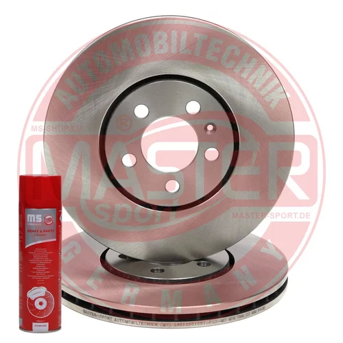 Brzdový kotúč MASTER-SPORT GERMANY 24012501081-SET-MSP