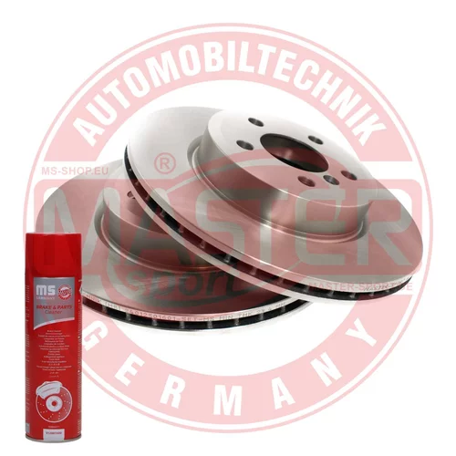 Brzdový kotúč MASTER-SPORT GERMANY 24012501601-SET-MSP