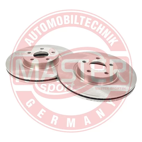 Brzdový kotúč MASTER-SPORT GERMANY 24012501621-SET-MS