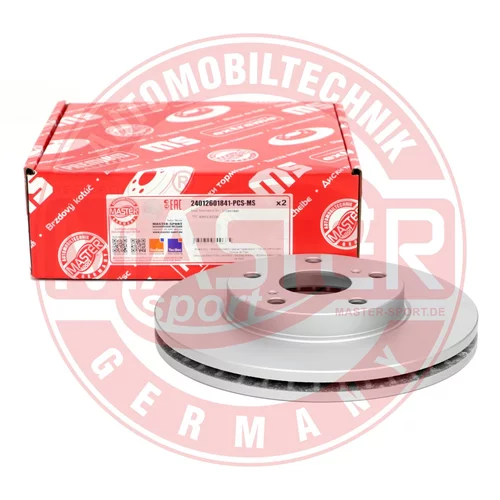 Brzdový kotúč 24012601841-PCS-MS (MASTER-SPORT GERMANY) - obr. 3